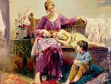 Pino Famous Paintings - My Childhood Years